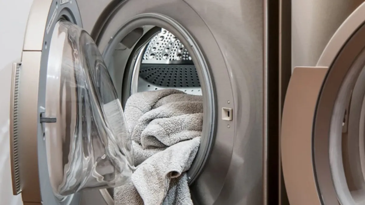 El secreto para secar la ropa dentro de la lavadora
