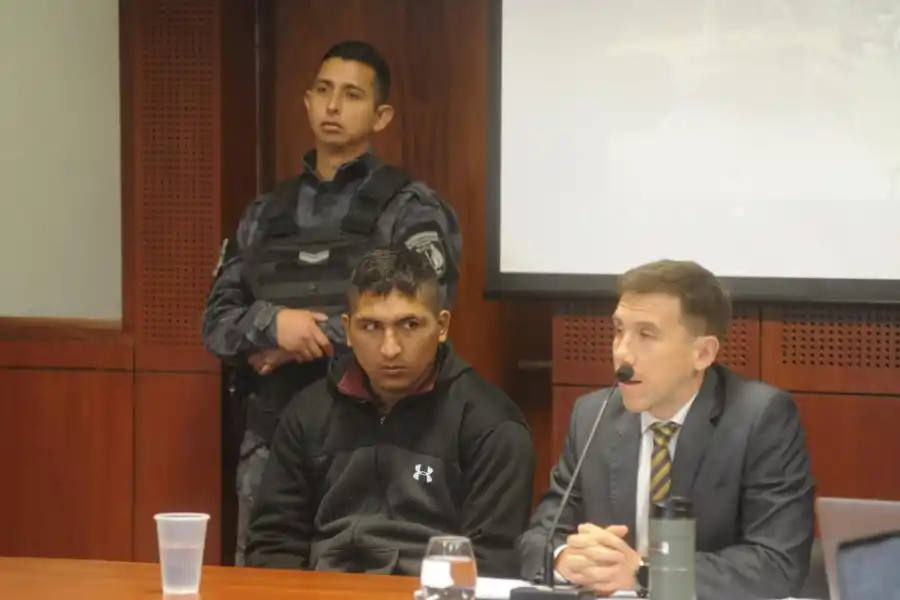 CADA VEZ MÁS COMPLICADO. El acusado Edgar Villafañe.