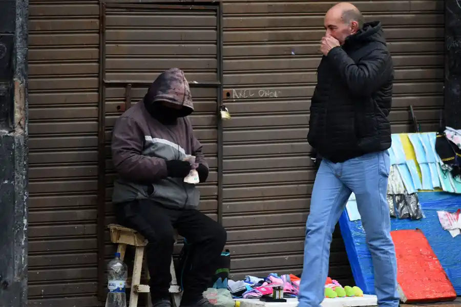 LA LLEGADA DEL OTOÑO. El ingreso de un frente lluvioso provocará el descenso de la temperatura. 