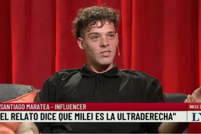Santiago Maratea contó que está “ilusionado” con el gobierno de Milei y lanzó duras críticas a la izquierda
