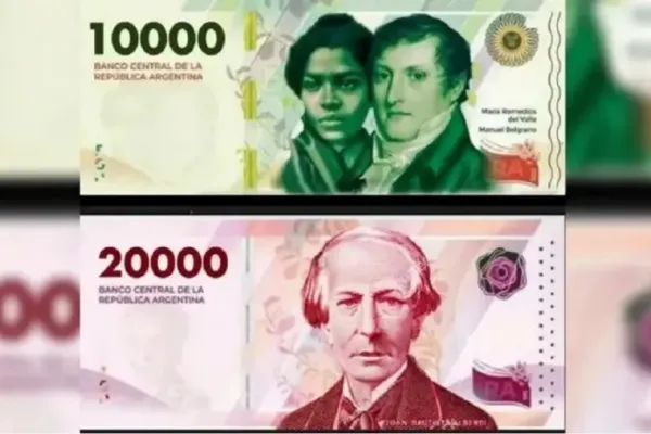 Nuevos billetes de $10.000 y $20.000: quiénes son los próceres elegidos para ilustrarlos