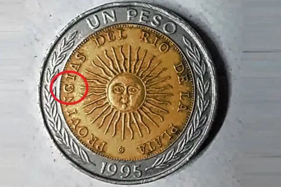 A revisar los bolsillos: pagan hasta $85.000 por una moneda de $1