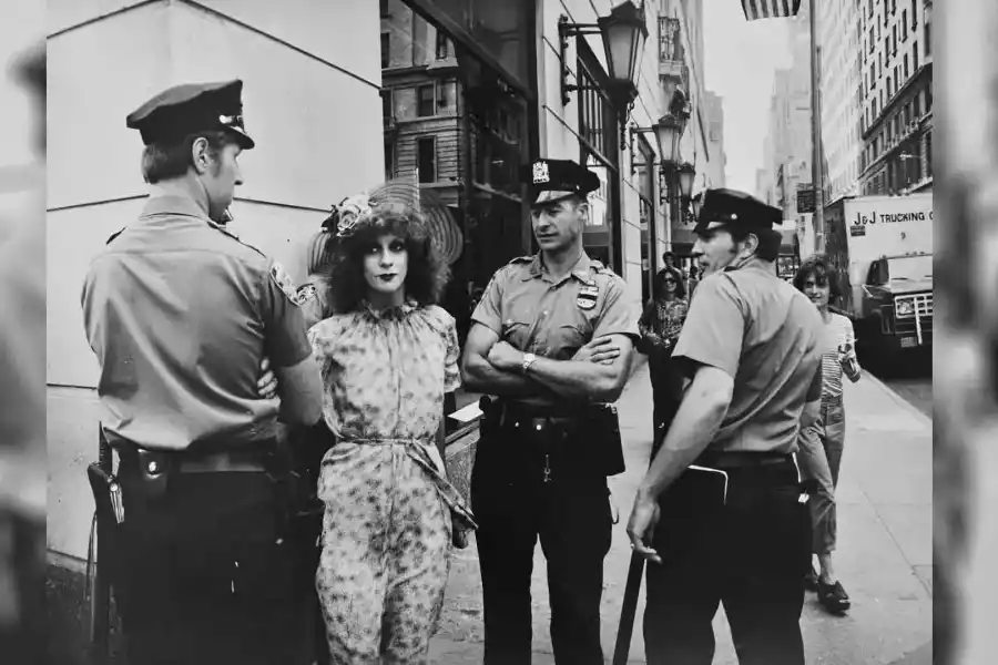 La famosa foto de Nacha Guevara durante los 70