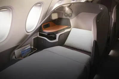 Súper habitación viral: así es viajar en primera clase en Singapore Airlines