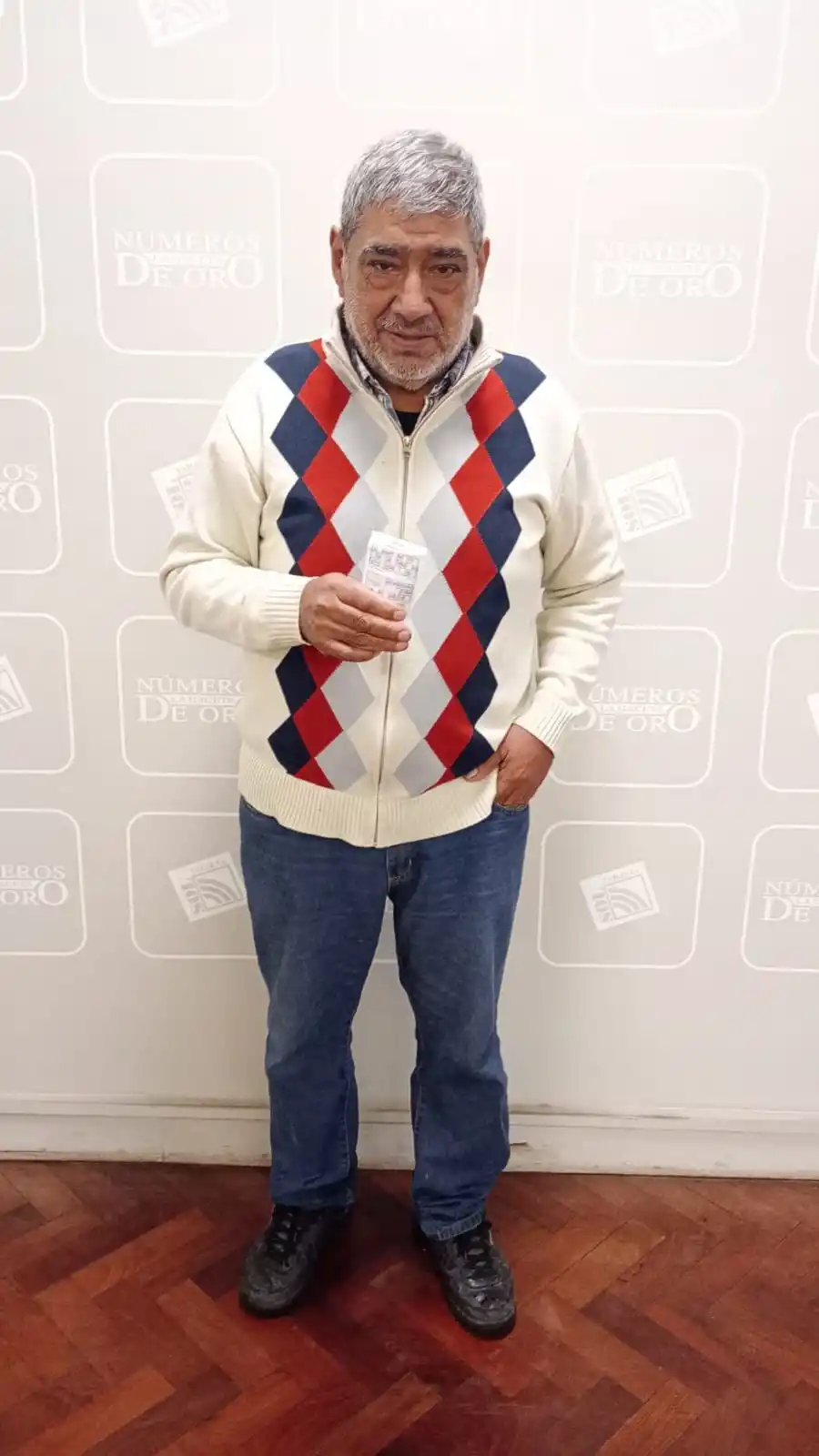 AFORTUNADO. Eduardo Daniel García ayudará a sus hijos con el premio