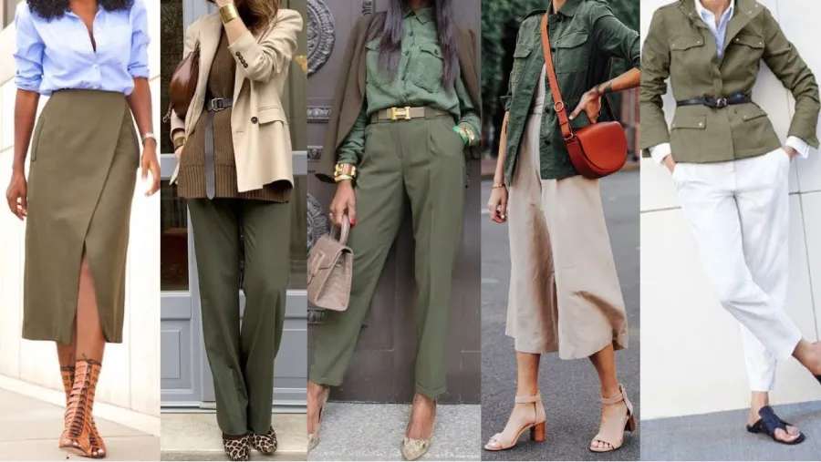 El verde oliva será un color fuerte en la temporada Otoño - Invierno 2024