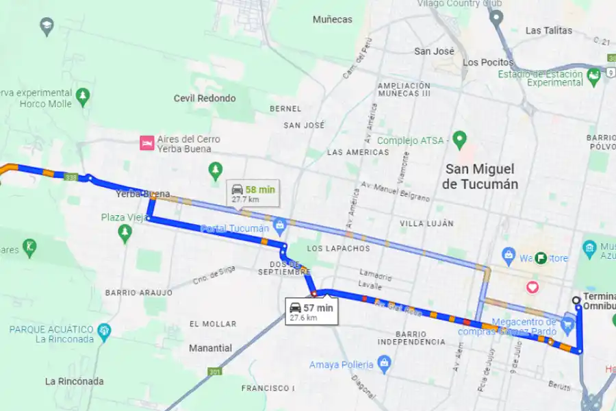 Aumento del taxi en Tucumán: cuánto cuesta viajar al aeropuerto, a Yerba Buena o a San Javier