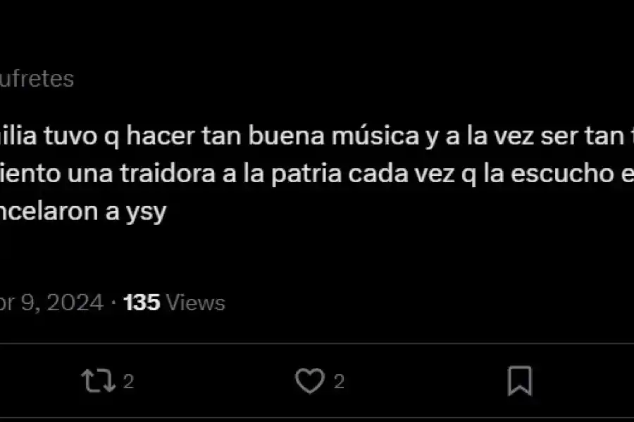 “Músicos tibios”: repercusiones de la guerra entre Lali y Milei