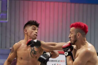 El impactante nocaut de un tucumano en Santiago de Chile