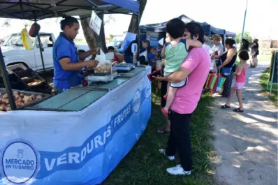 Dónde estarán el Mercado en tu Barrio y el stand de Eco Canje del 15 al 19 de abril