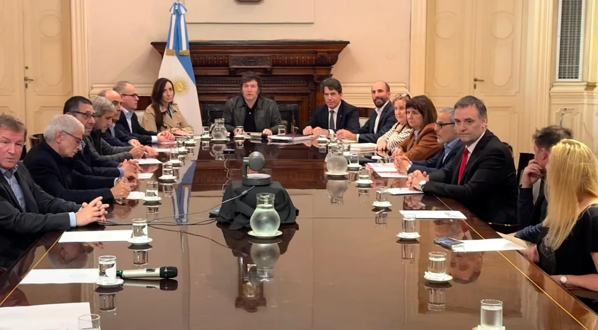 El embajador de Israel participó de una reunión en la Casa Rosada
