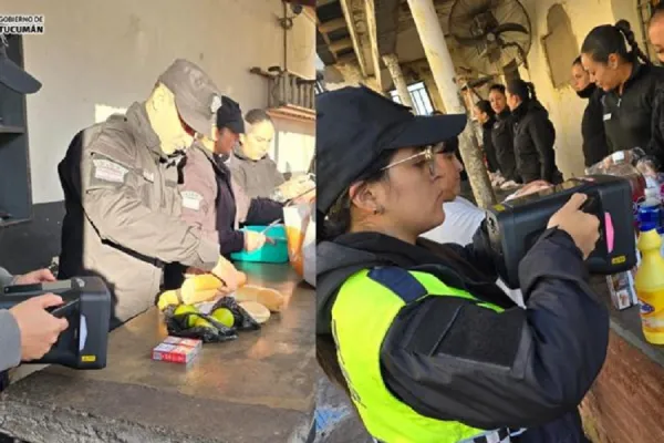 Penal de Villa Urquiza: registran alimentos con escáner para detectar drogas