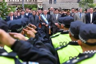 Jaldo elogió el rol de la Policía, le tomó juramento a oficiales y entregó nuevos equipos