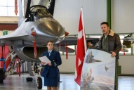 Milei participó de manera virtual de la compra de los aviones F-16 en Dinamarca