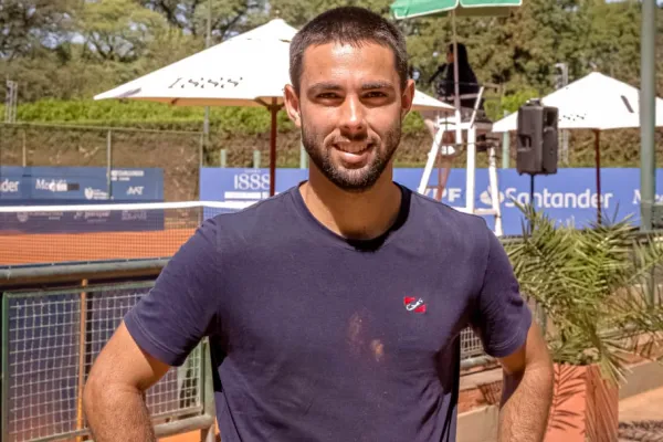 Ganó un torneo en Tucumán el año pasado, y ahora volvió a la provincia buscando el título en el Challenger de Lawn Tennis