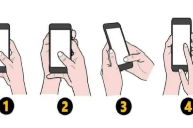 Test viral: cómo agarrás el celular revelará datos importantes de tu personalidad