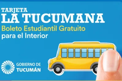 Boleto Estudiantil Gratuito: quiénes y cómo podrán viajar sin costo en Tucumán