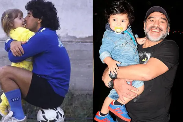 El tierno gesto de Dalma Maradona con su hermano Dieguito Fernando en televisión