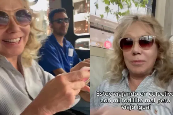 Video: Soledad Silveyra viajó en colectivo después de muchos años y es furor en las redes sociales