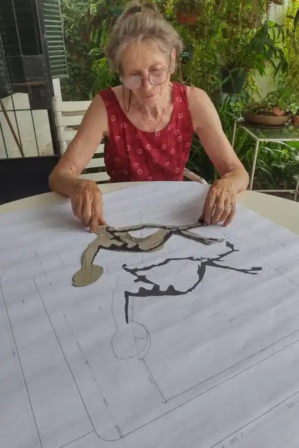 DISEÑO. Beatriz Cazzaniga trabajó con volúmenes para jugar con la luz.