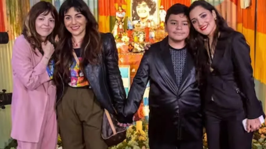 El tierno gesto de Dalma Maradona con su hermano Dieguito Fernando en televisión