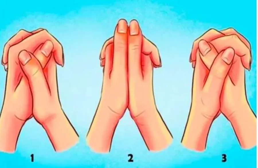 Test de personalidad: cómo cruzás las manos podría revelar si sos una persona honesta o hipócrita