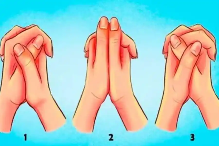 Test de personalidad: cómo cruzás las manos podría revelar si sos una persona honesta o hipócrita