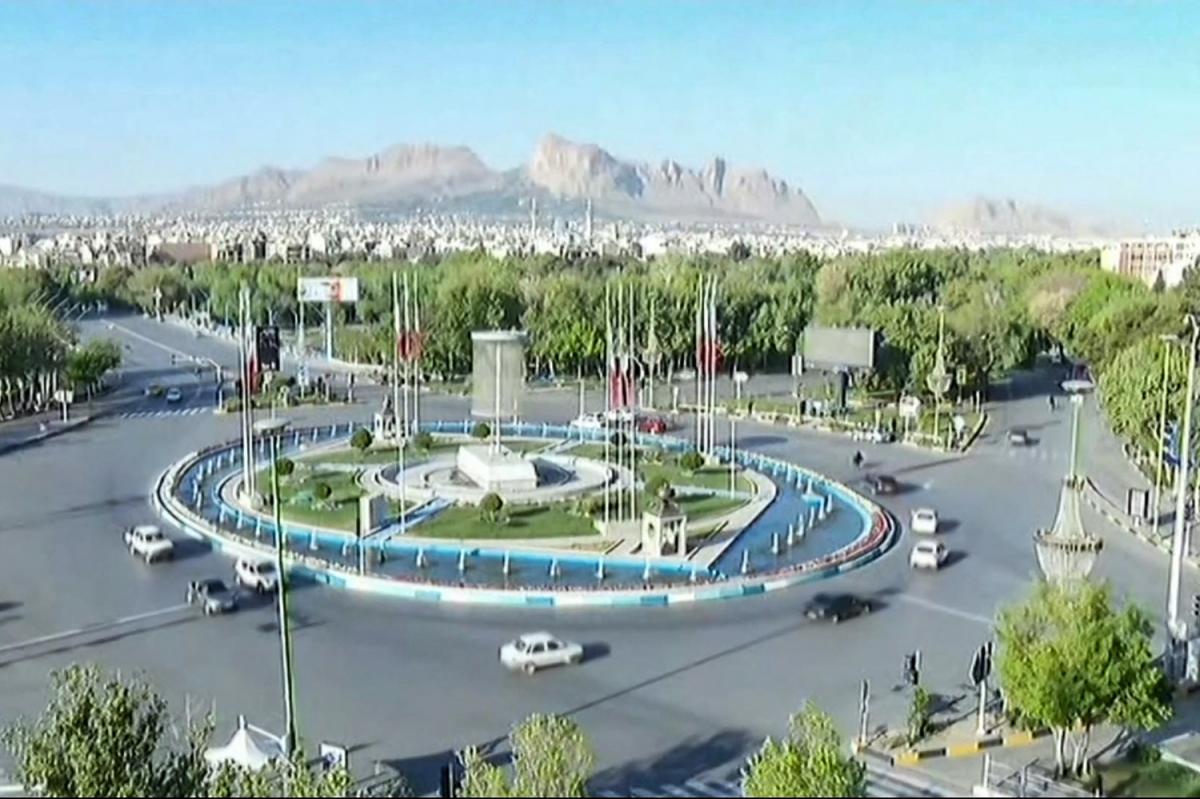 Una captura de imágenes proporcionada por la televisión estatal iraní. AFP