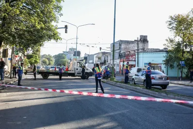 Video: así fue el ataque que sufrió un agente de tránsito durante un control de alcoholemia