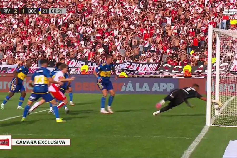 ¿Fin de la polémica? La contundente imagen del gol anulado a River