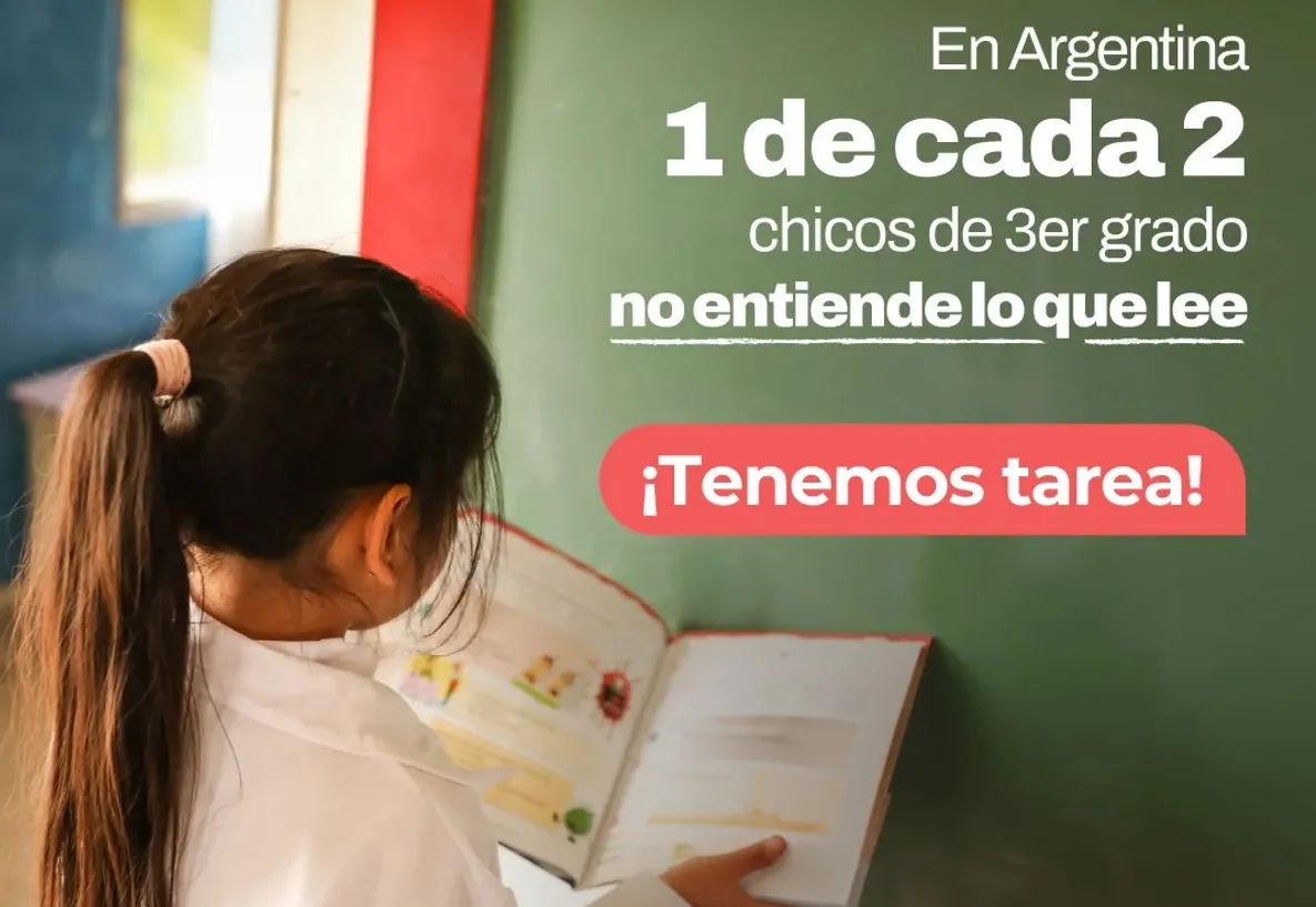 Campaña Nacional por la Alfabetización: uno de cada dos chicos no entiende lo que lee