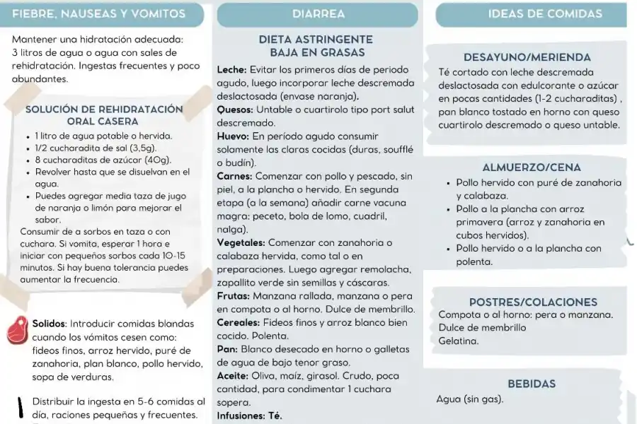 Especialista tucumana explica qué cuidados alimenticios realizar durante y después de tener dengue