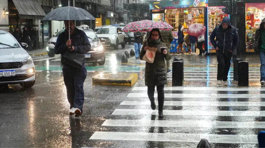 Alerta amarilla: anuncian lluvias para algunos sectores del país