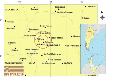 Córdoba: un fuerte sismo se sintió en varias ciudades