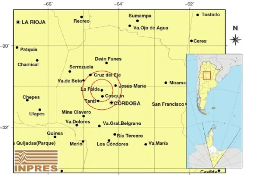 Córdoba: un fuerte sismo se sintió en varias ciudades