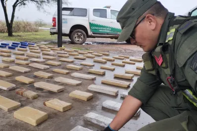 Llevaba más de 160 kilos de marihuana y terminó detenido