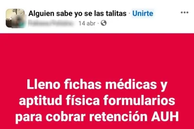 Detuvieron a una pareja acusada de falsificar certificados médicos en Villa Mariano Moreno