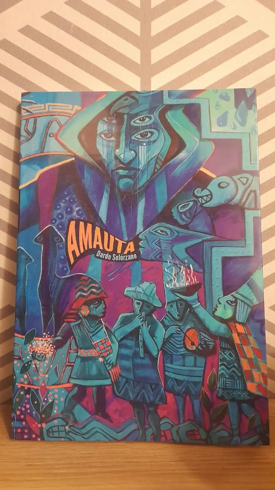 OBRA. La bella portada de “Amauta”.
