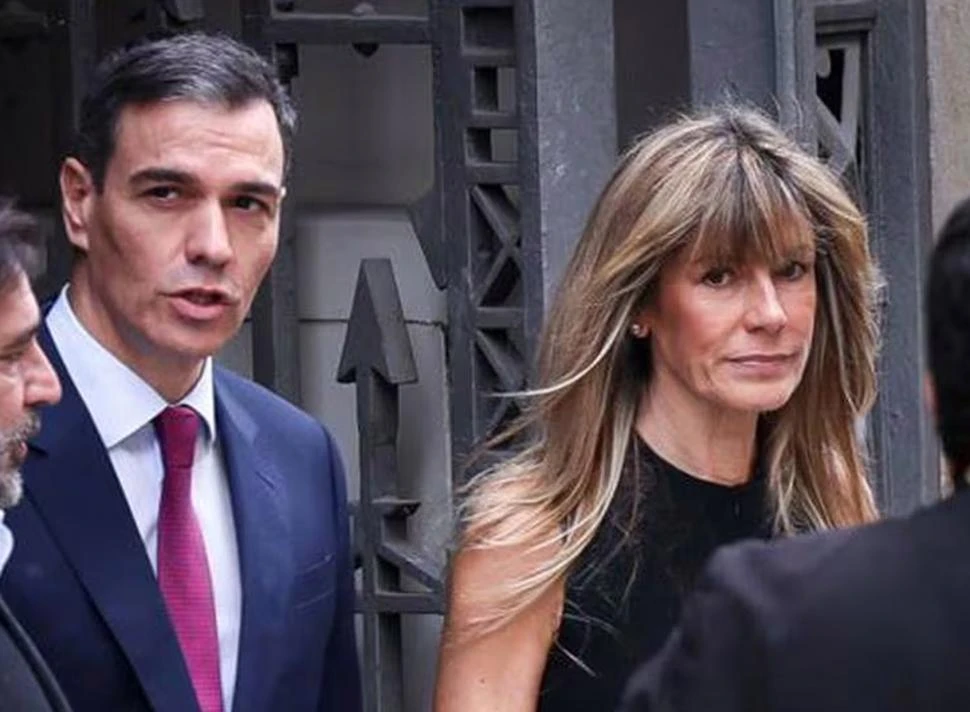 CRISIS. Pedro Sánchez, presidente del Gobierno, y su esposa, Begoña Gómez. Cadenaser.com