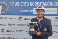 Leonardo Ledesma defendió su título en el Abierto Norpatagónico