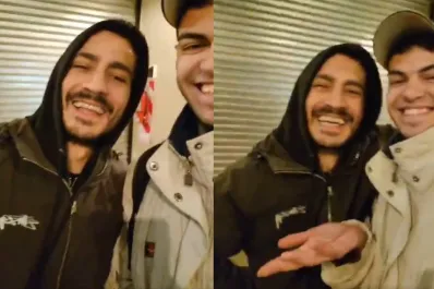 “Estamos buscando un trío”: el divertido saludo del “Chino” Darín que se hizo viral en las redes