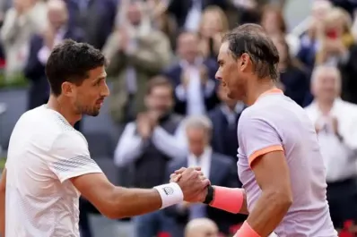 El conmovedor intercambio entre Nadal y Cachín tras su partido en Madrid: “cumpliste mi sueño”