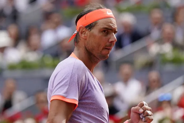 En una batalla, Nadal venció al argentino Cachín y sigue adelante en Madrid