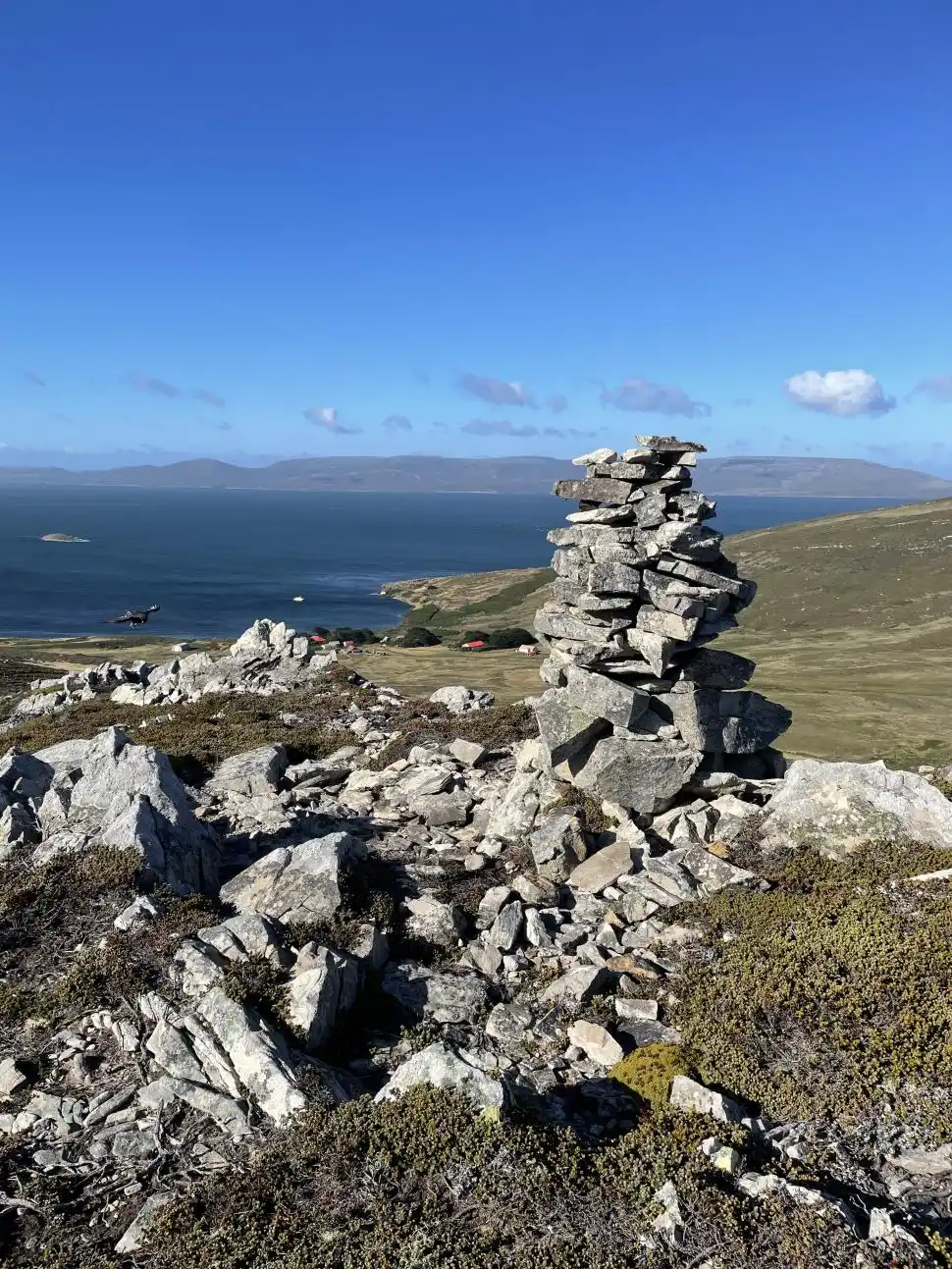 LA ZONA MAS ALTA. Una vista de 360 grados desde los 213 msnm.