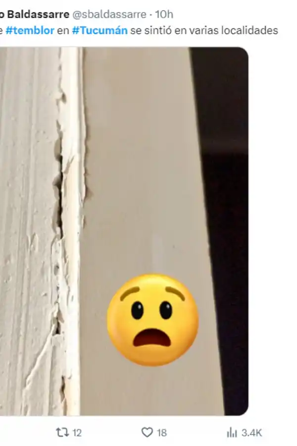 Temblor en Tucumán: cómo se vivió en las redes sociales