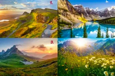 Test de personalidad: el paisaje que elijas revelará tu mayor felicidad en la vida