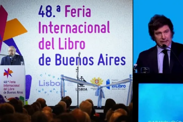 Los organizadores de La Feria del Libro reaccionaron a la cancelación de Milei