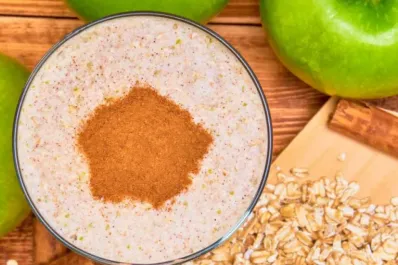  ¡Dale un giro saludable a tu día con estos batidos de avena y manzana!