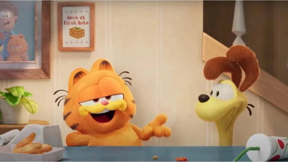 Cine: Garfield conoce a su padre y deja la comodidad de su casa