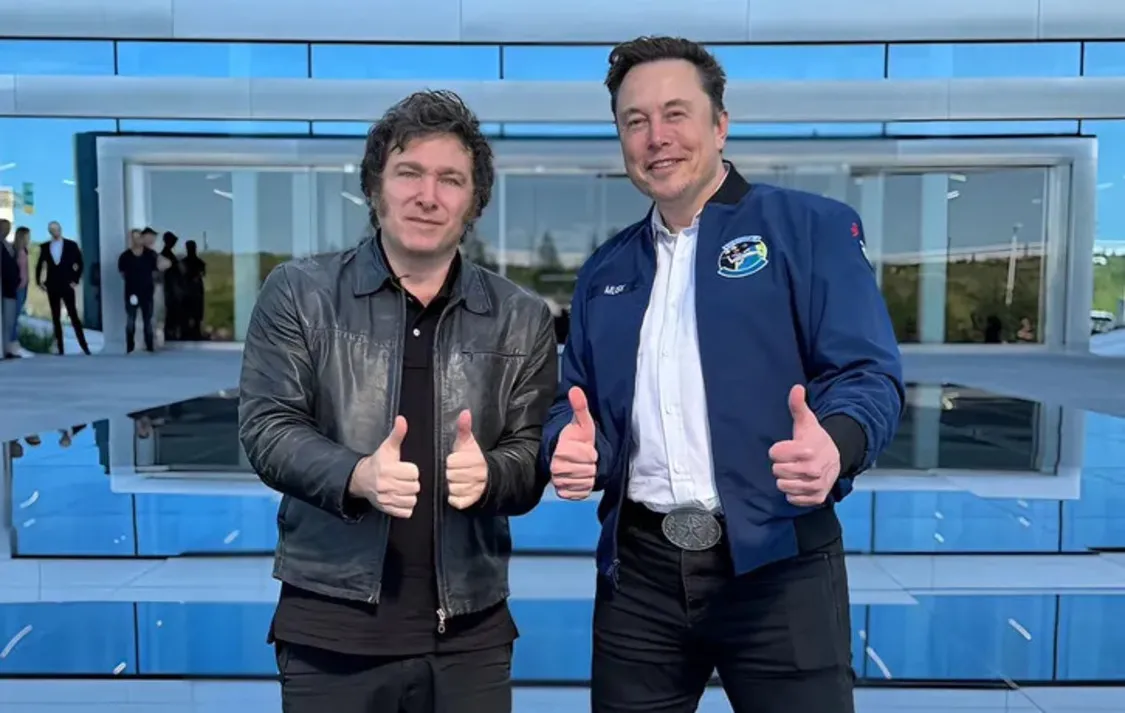 EN TEXAS. Javier Milei se reunió con Elon Musk. ARCHIVO